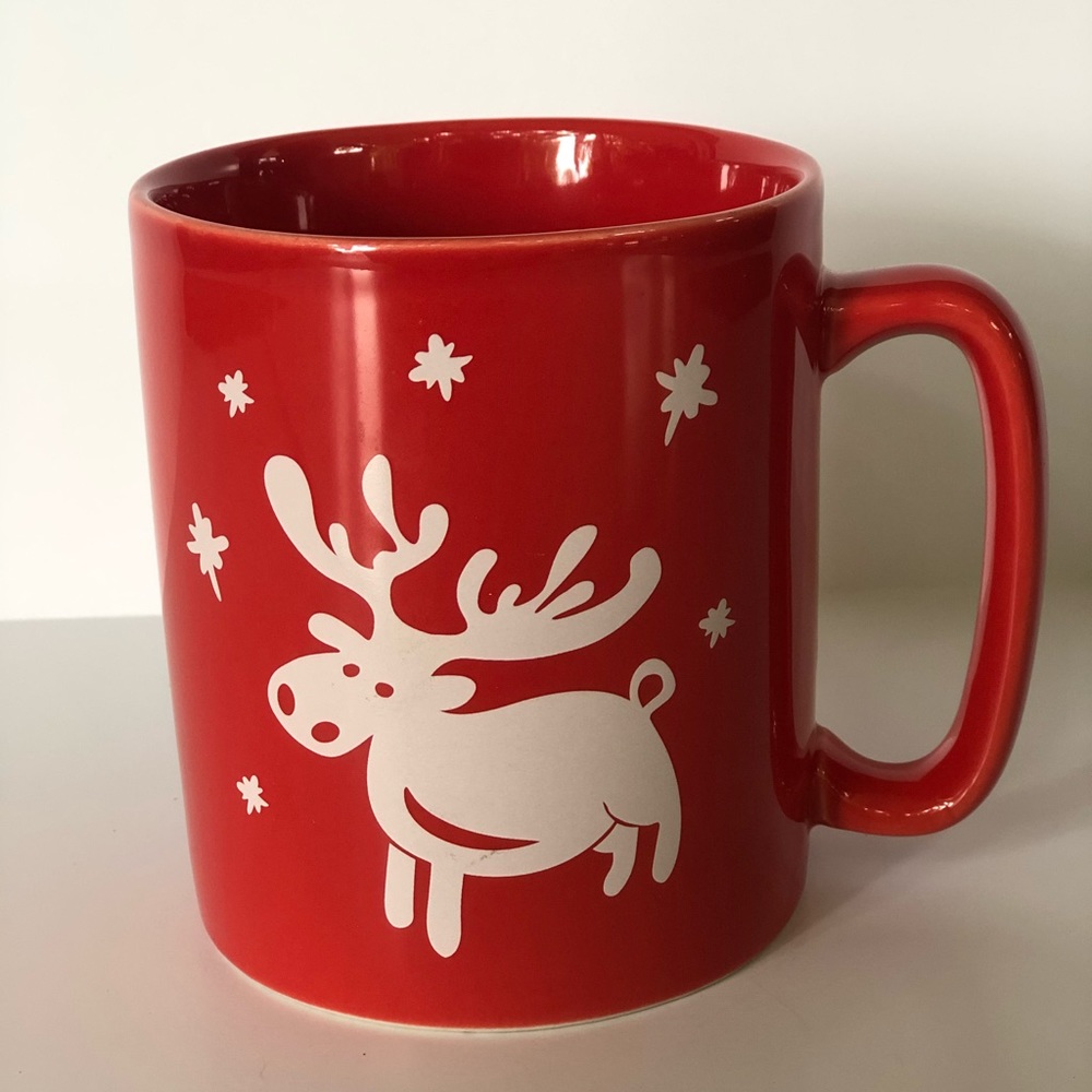 The Old Pottery Co. Reindeer Mug